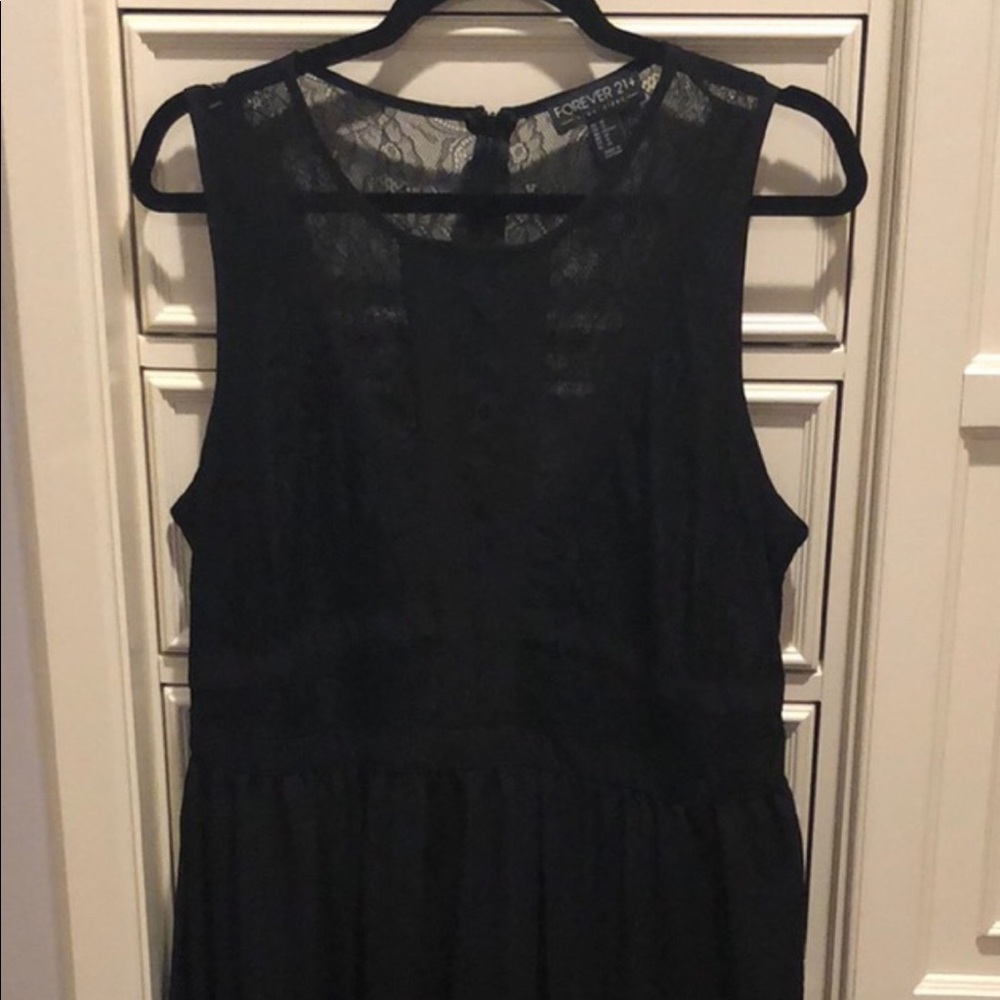 Forever 21 Black Lace Dress